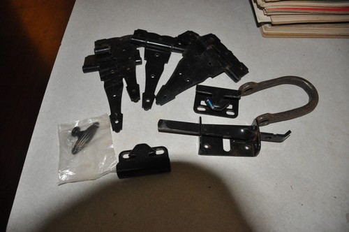 Gate Latch Hardware for Wood Fence