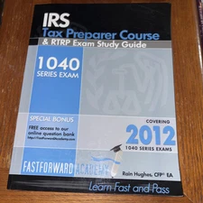 IRS Tax Preparer Course and RTRP Exam Study Guide 2012