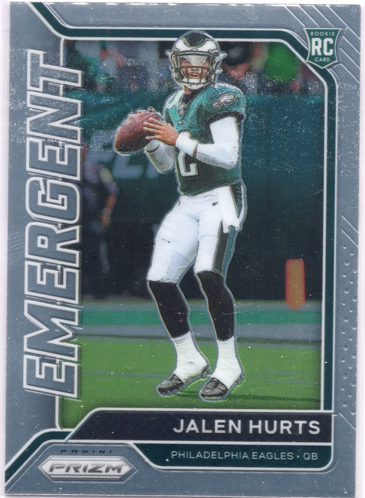 2020 Panini Prizm - Emergent Jalen Hurts #12 (RC)