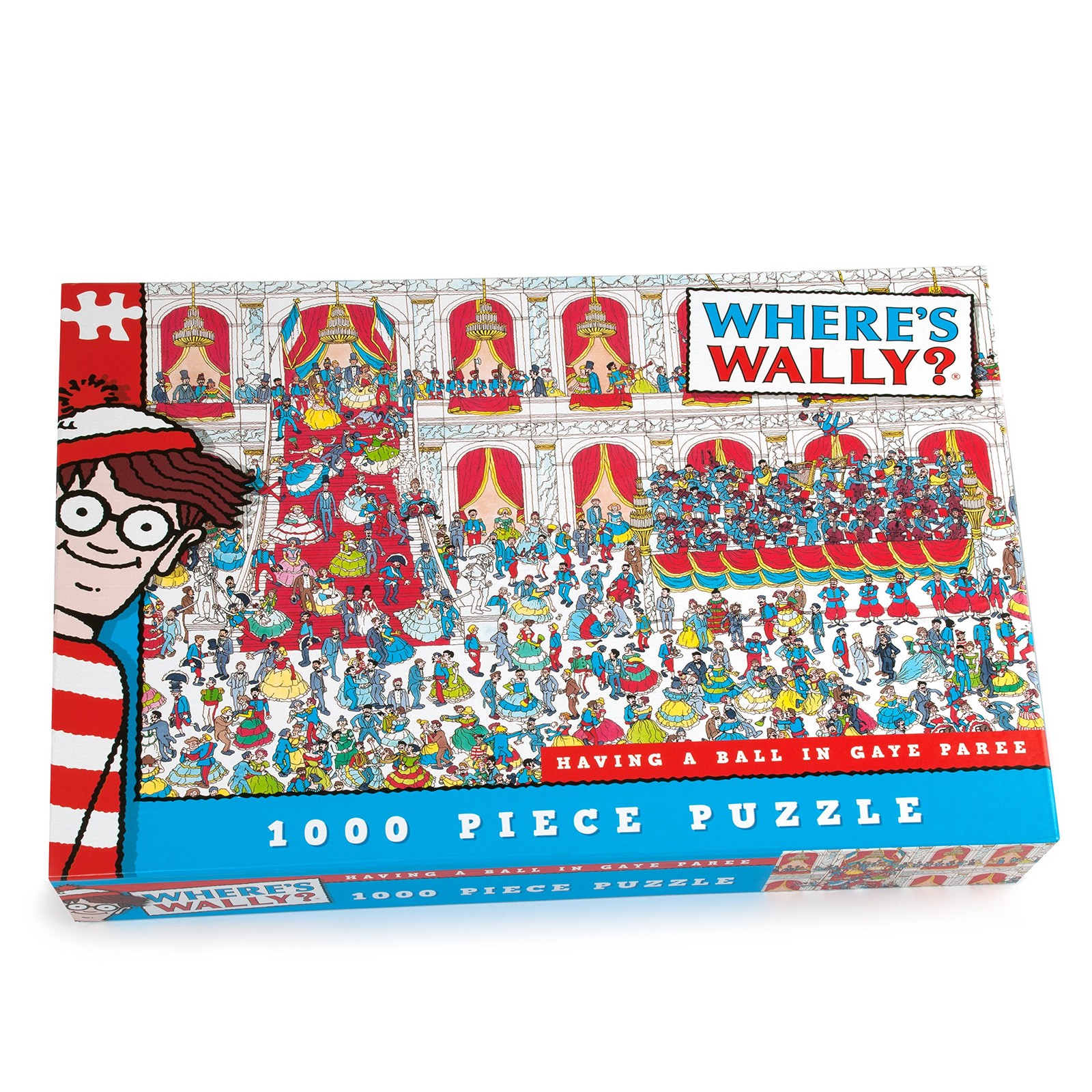 Paul Lamond Where s Wally Having a Ball in Gaye Paree Puzzle 1000-Piece 5890₽