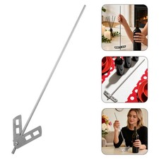  Paddle Mixer Brew: Bastone di agitazione in acciaio inox - 17,5 pollici vino birra