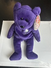 Ty Beanie Baby PRINCESS Diana Bear 1997, PE RARE RETIRED - NEAR MINT w/ TAGS