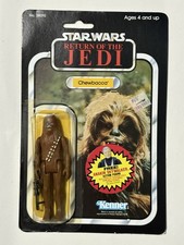 Kenner 1984 Vintage Star Wars Return Of The Jedi MOC 77 Back Chewbacca Figure