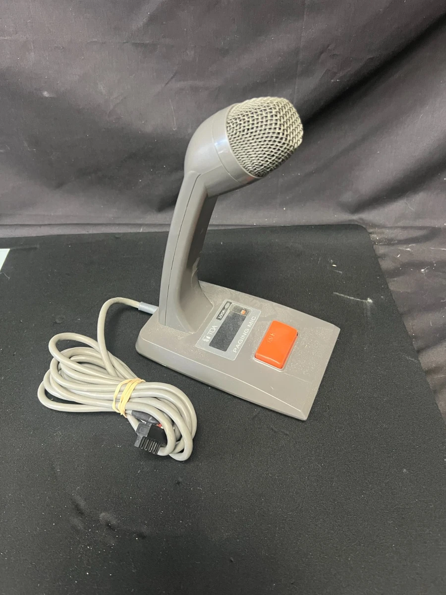 TOA Desktop Microphone Pro Audio Microphones for sale | eBay