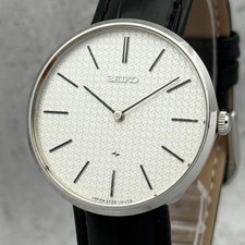 SEIKO Chariot Hi-Beat Manual Winding Houndstooth Dial Men's Watch 1976