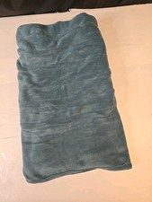 50x60" Electric Heated Throw w Controller. Teal, Heating Blanket 4 Heat Settings