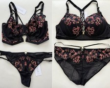 BNWT M&S Boutique Vera lace black & bright underwear items - select from menus
