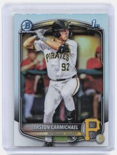 2025 Bowman Draft #BDC-50 Easton Carmichael Chrome Refractor