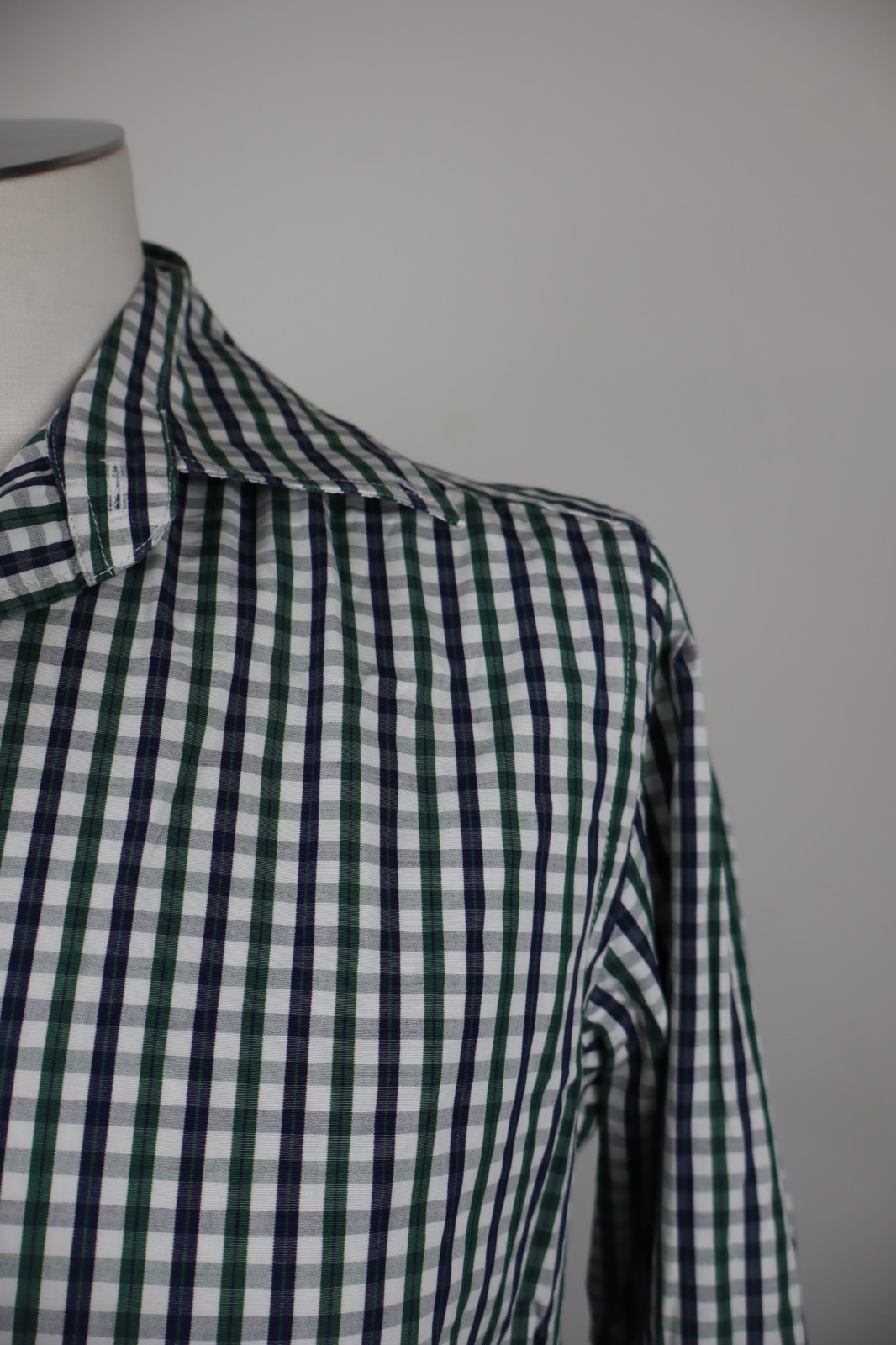 Best Company Men's Cotton Slim Fit Casual Vintage Long Sleeve Shirt Size S image 2
