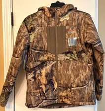 Mossy Oak Elements Youth Sherpa Jacket Size XL Camo Waterproof