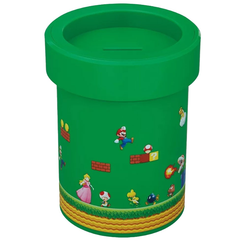 Figurine tirelire Super Mario pour ranger la monnaie de maniere geek