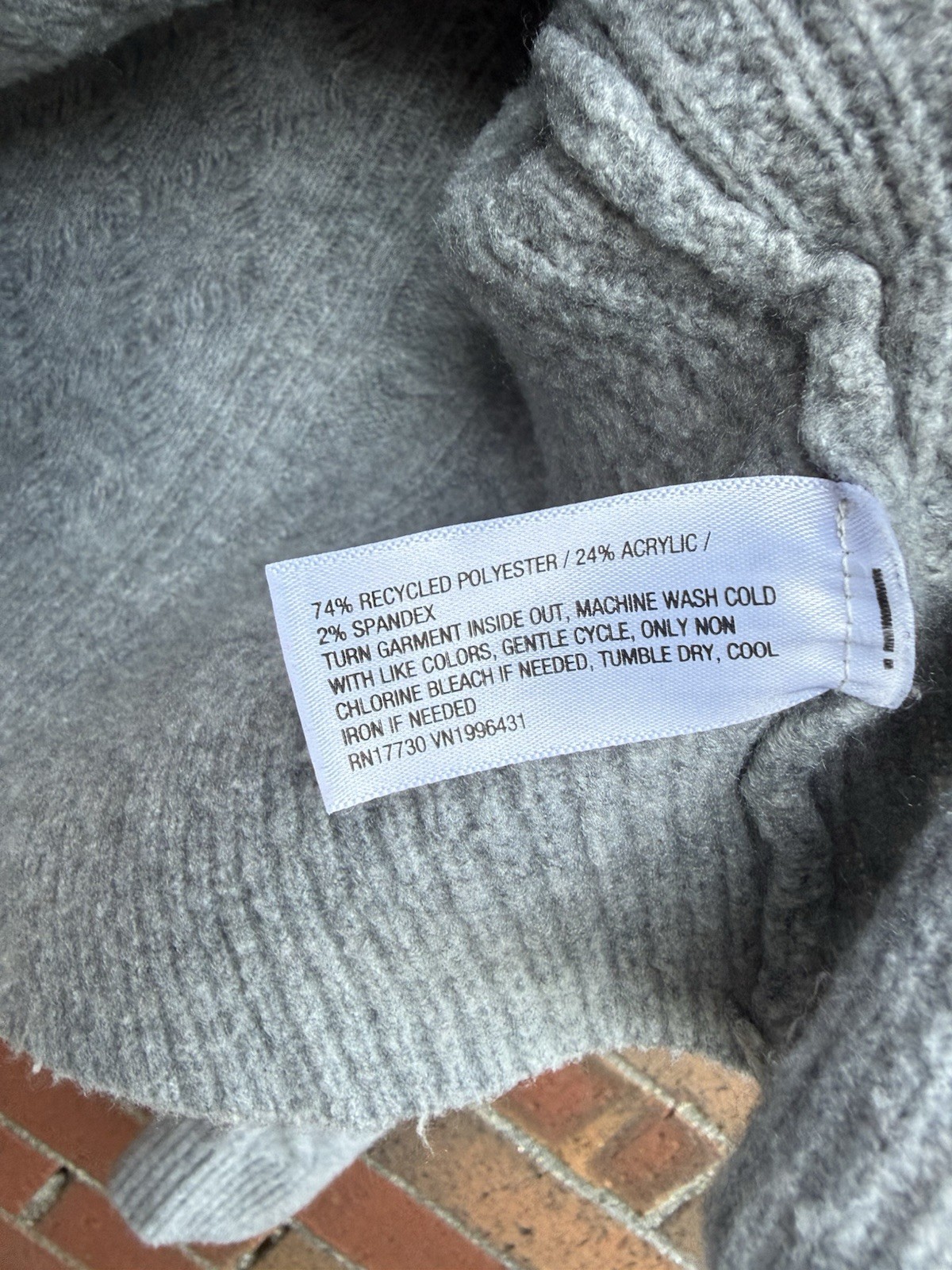 Universal Thread Gray Cable Knit Button Cardigan … - image 4