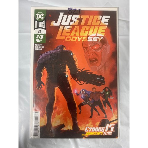 DC Comics Justice League Odyssey 24 Cyborg Is Darkseids Titan Modern Age 2020