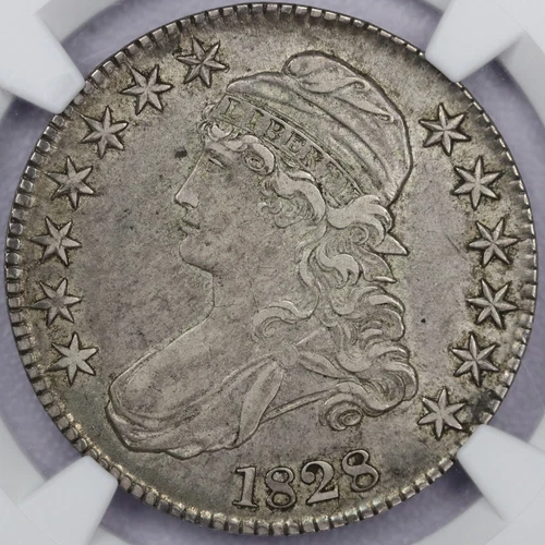 1828 50c Capped Bust Half Dollar - NGC XF 45