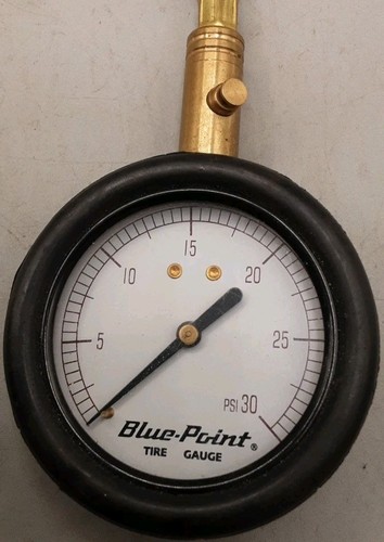 Blue Point 0-30 PSI Low Pressure Tire Checker Gauge Great Shape - Bild 2 von 4