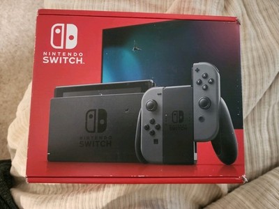 Nintendo Switch Game Console - New, Gray (Japanese) Ships From USA