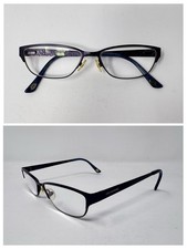 Lulu Guinness L749 Eyeglass Frames Only 51-14-135 Purple Blue Cat Eye