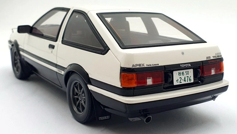 Otto модели 1/18 масштаб смолы OT444B - Toyota Sprinter Trueno AE86 GT-APEX белый - Изображение 2 из 4