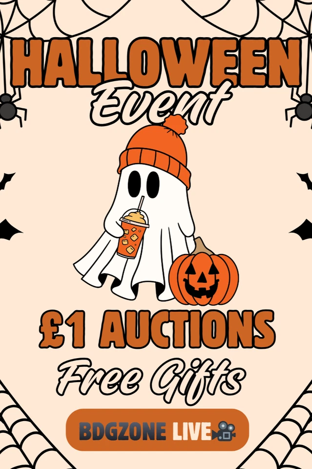 🎃Halloween Event 😱Everything £1 Starts + Gift to Every Order ! 🎁