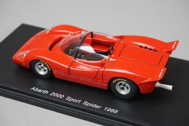 1:43 SPARK S1329 Abarth 2000 Sport Spider 1968 model car - Image 2 of 4