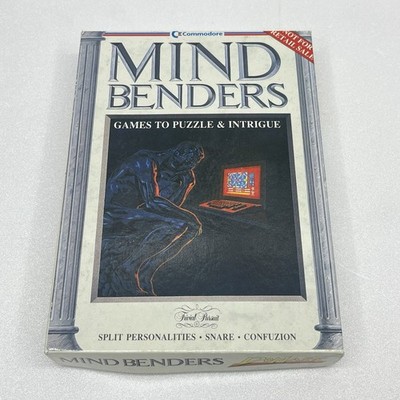 Mind Benders 4 Spiele Compilation Commodore 64 / 128 C64 C128 1990 Retro mit Handbuch