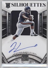 2015 Crown Royale Rookie Silhouettes Signatures 7/299 Jeremy Langford Auto 0a7