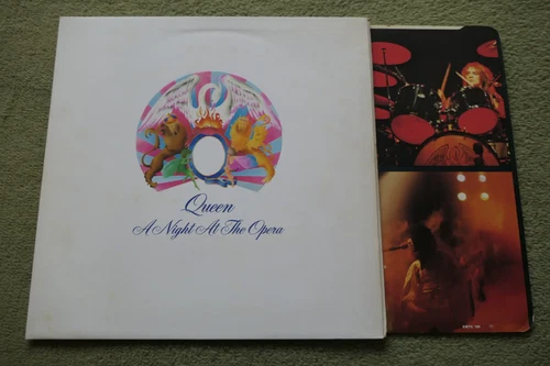 QUEEN – A NIGHT AT THE OPERA LP – Nr MINT FIRST PRESS UK 1975  MERCURY MAY