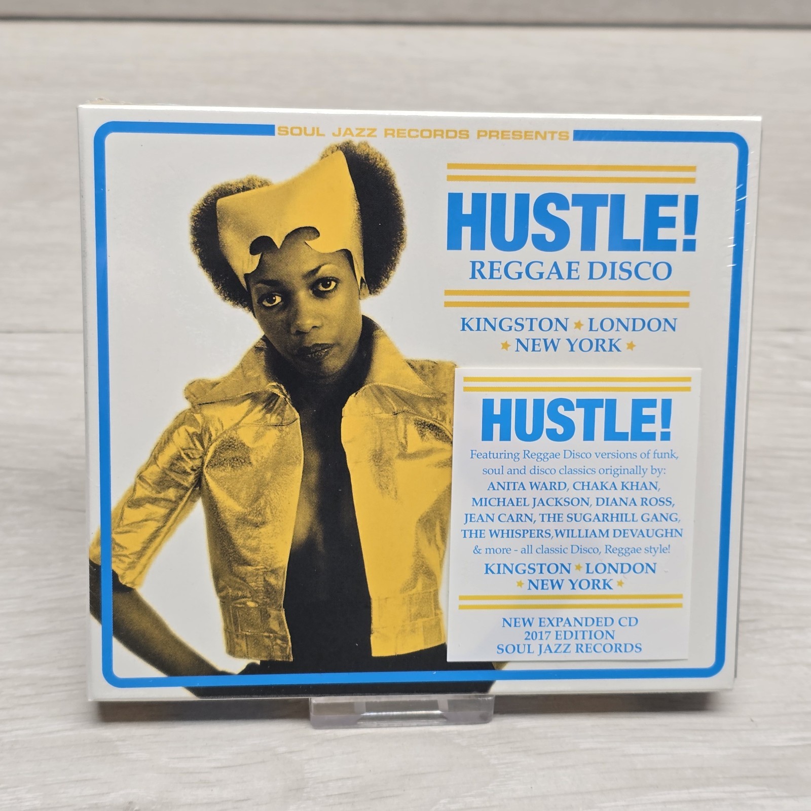 Hustle! Reggae Disco CD Expanded 2017 Edition Slipcase Reggae Funk Soul Classics