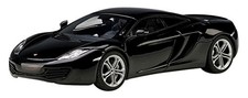 AUTOart 1/43 McLaren MP4-12C Black model car