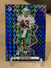 2022 Panini Mosaic Football Dan Marino BLUE MOSAIC /99 #126 - Miami Dolphins