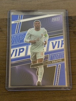 2026 Panini National NSCC VIP Gold Kylian Mbappe Blue Ice Prizm # 41 /75 France!