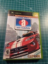 Auto Modellista (Microsoft Xbox, 2004) Complete In Box With Manual Racing Game E