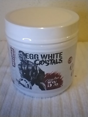 5% Nutrition - EGG WHITE CRYSTALS - Unflavored Protein Powder-379.5g-15 Servings