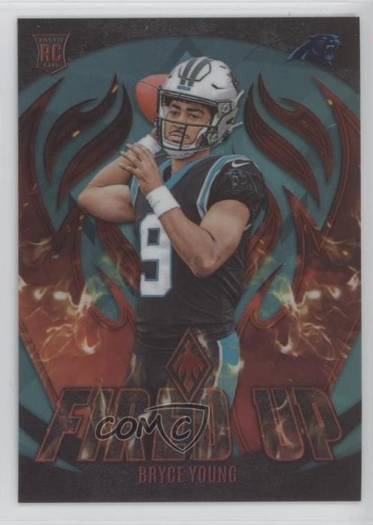 2023 Panini Phoenix Fired Up Teal 34/125 Bryce Young #FU-4 0k9i