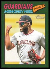 2026 Topps Heritage #197 Jhonkensy Noel Green Border