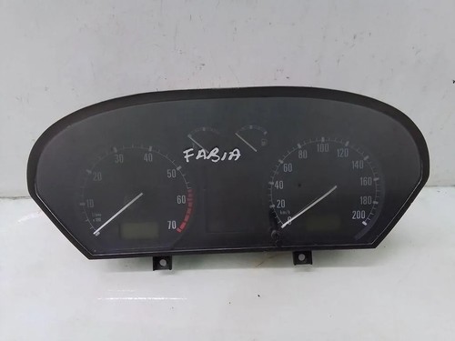 SKODA FABIA I 6Y2 Kombiinstrument 6Y1919880C 1.90 Petrol 40kw 2002 35085531