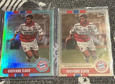 Topps Fc Bayern München Team Set 22/23 Giovane Elber Legende 9/10 Trikot Nummer