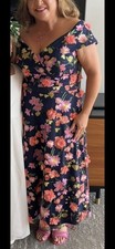 Xscape Women's Floral Dress Off the Shoulder Gown Size 12