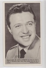 1959 Nu-Cards Rock & Roll Steve Lawrence #29 0jk3
