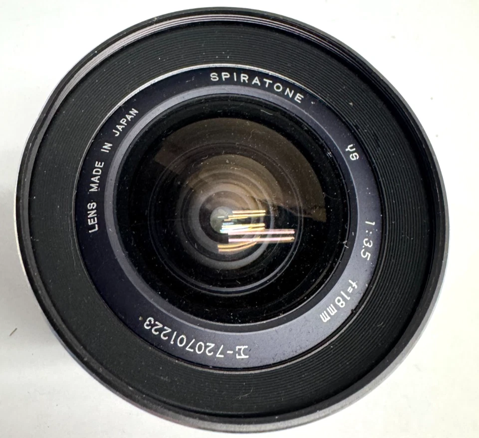 Vintage  Spiratone YS 18mm f/3.5 ultra-wide-angle lens - Image 2 of 4