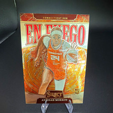 Panini 2025 Select WNBA Aneesah Morrow RC En Fuego Insert #4 - Sun