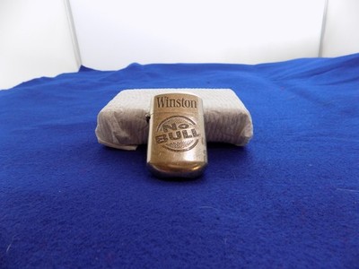 Vintage 1993 Winston No Bull Lighter Winston 40th Anniversay Flint Zip Style