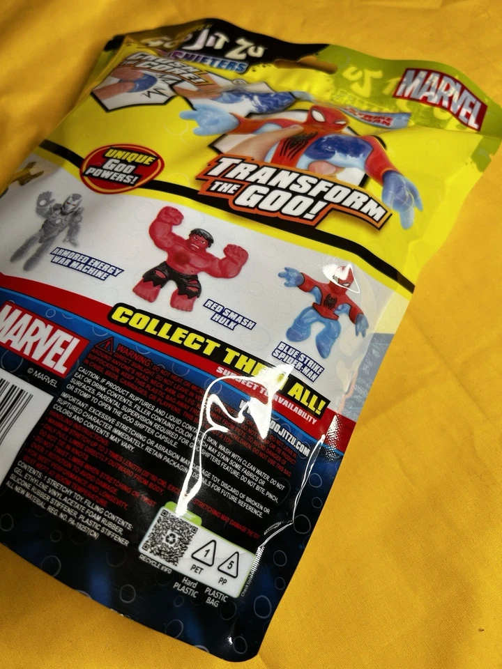 Heroes of Goo Jit Zu Goo Shifters Marvel Stretchy Blue Strike Spider Man - Image 4 of 4