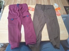 2 New Boys Size 4t Jooger Pants By Wonder Nation