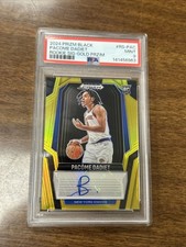 2024 Prizm Black Pacome Dadiet Rookie Signatures Gold Auto/10 PSA 9 #RS-PAC