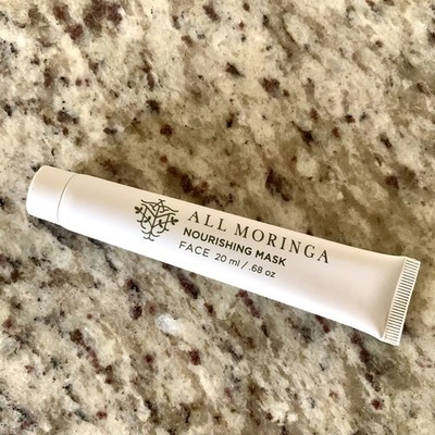 New ALL MORINGA Nourishing Mask 0.68 oz Travel Sz.