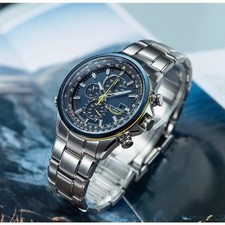 UK 2026 New Blue Angels Men's Watch Men's Fashion Belt Quartz Watch Mechanical