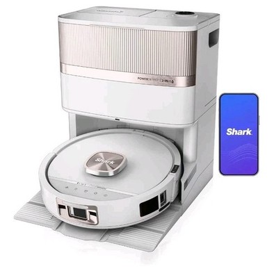 Shark PowerDetect UV Reveal 2-in-1 Vac & Mop White | AV3000XE (New)