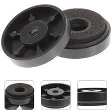 10Pcs Speaker Vibration Damper Isolation Feet Black ABS Eva for Audio Gear