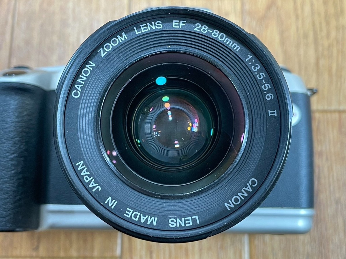 Canon EOS Kiss X50 ☆ 28-80mm F3.5-5.6II Canon Digital SLR Camera EOS Kiss X50 Body Red KISSX50RE